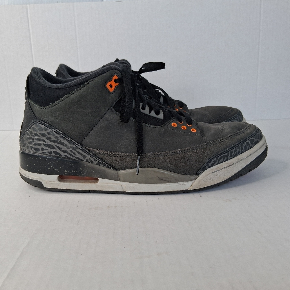 Jordan 3 Retro Mid Fear CT8532 - 080 Mens Size 11 Night Stadium/Total Orange